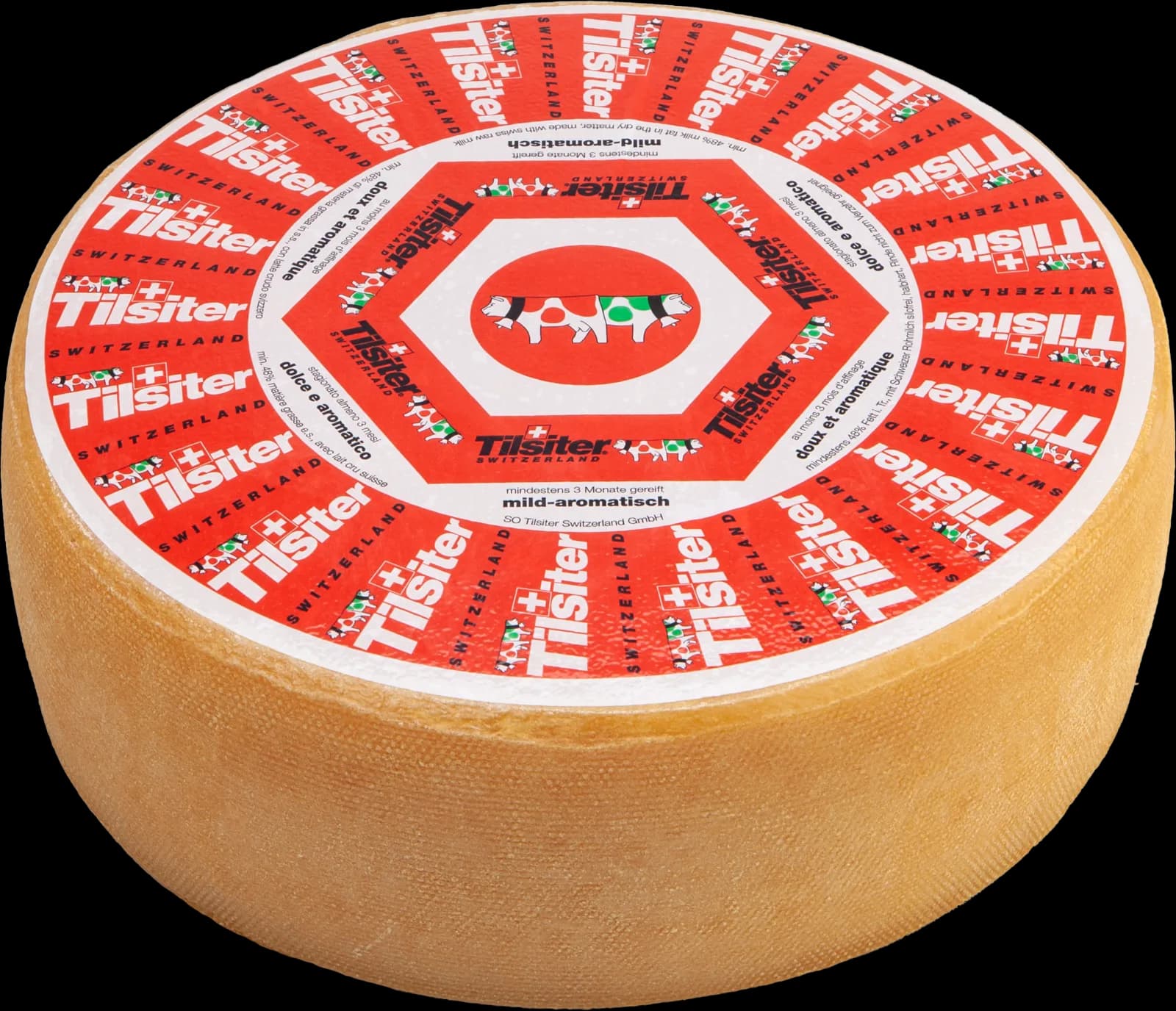 Tilsiter rot, Laib ca. 4.3kg