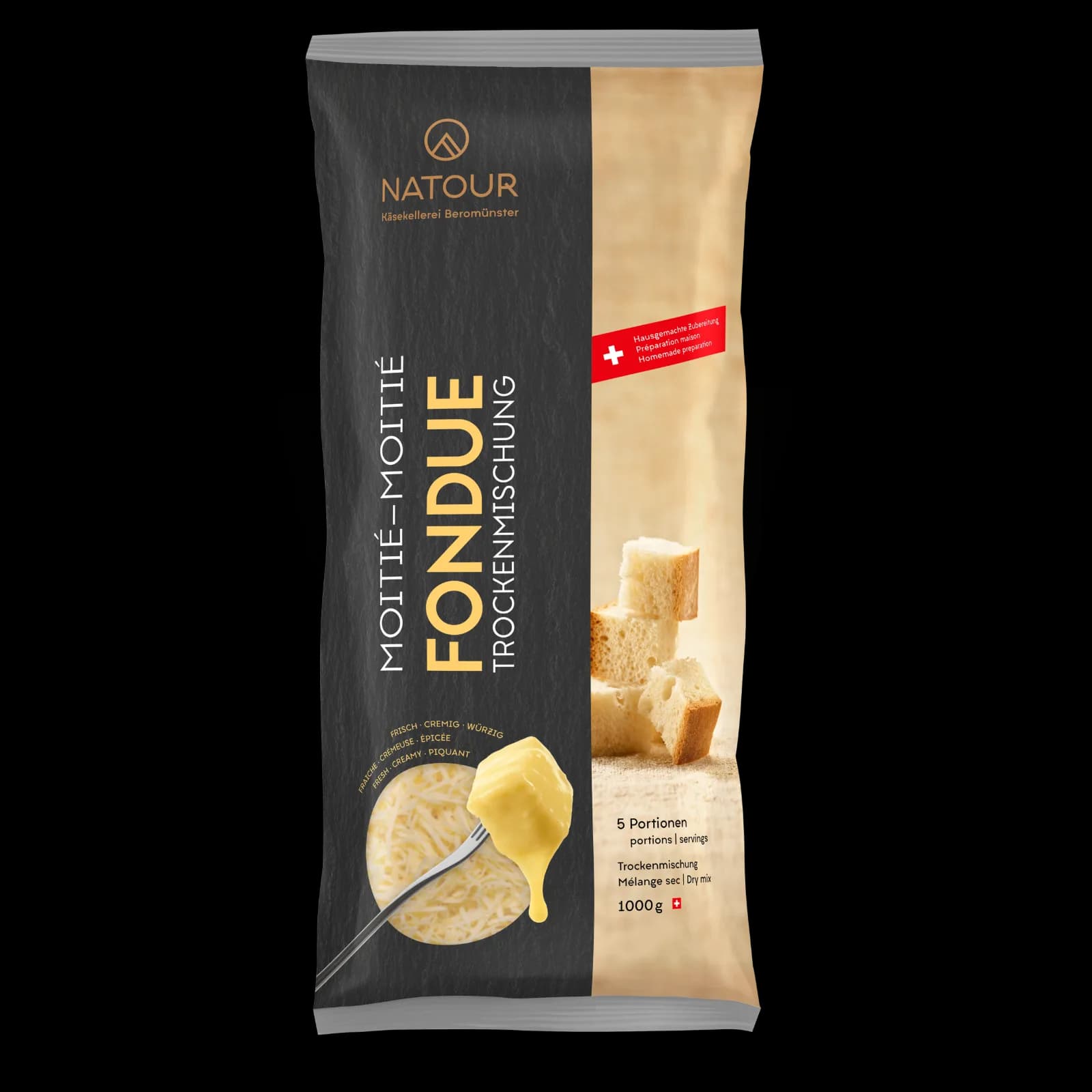 Fondue Moitié-Moitié, Beutel 1kg