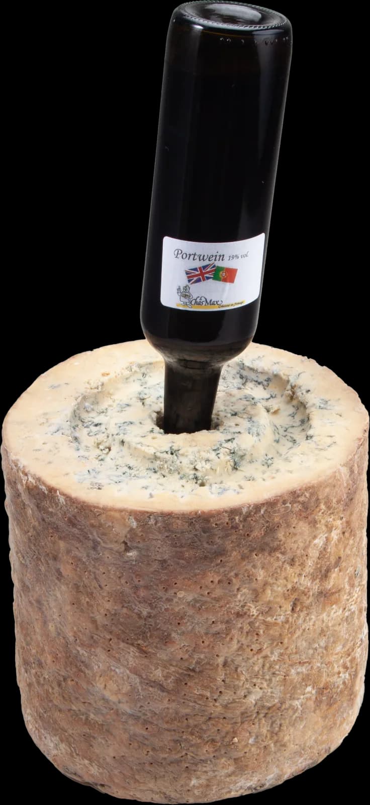 *Stilton mit Portwein, Laib ca. 6.7 kg