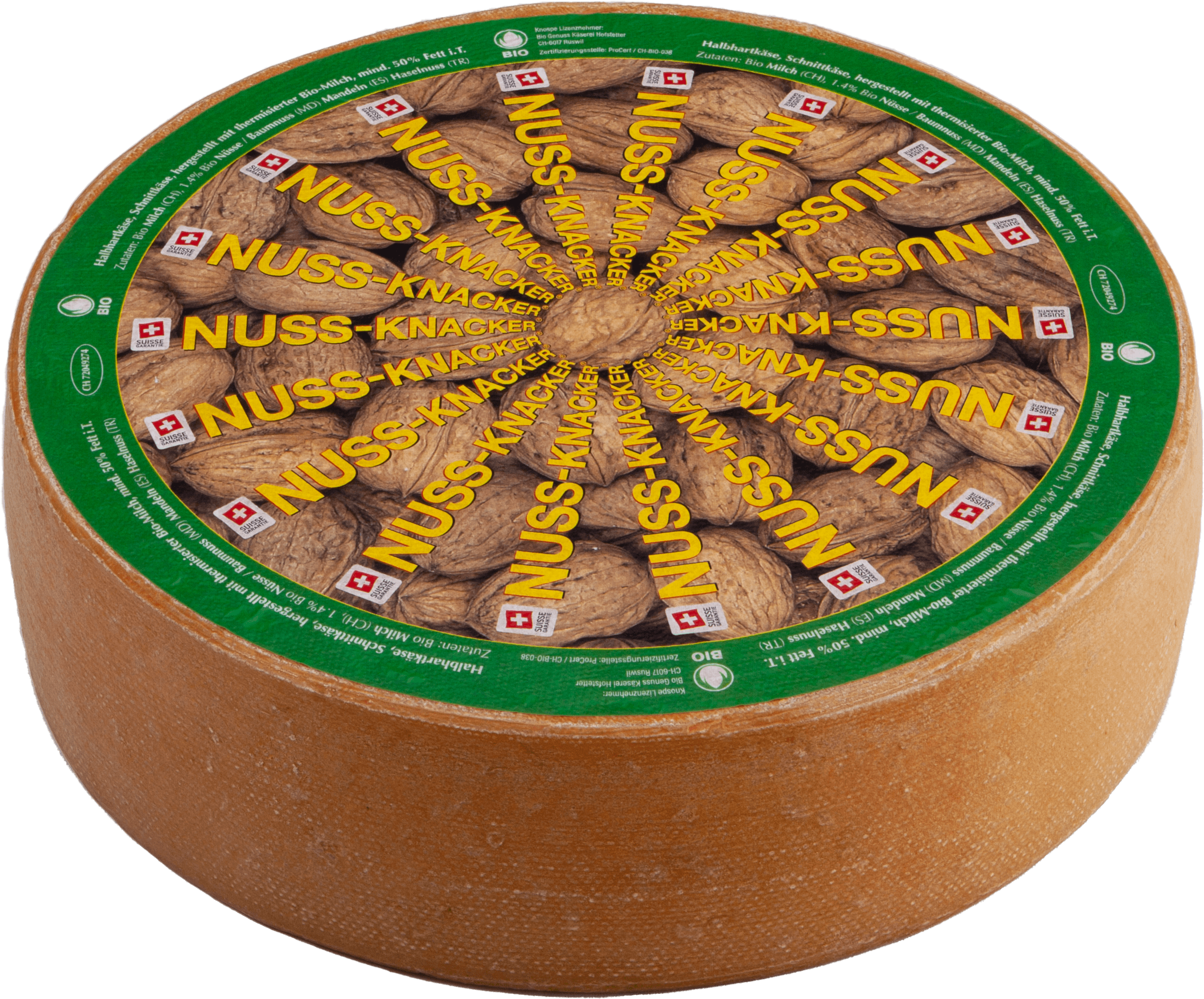 Nuss-Knacker "Bio VK", Laib ca. 6 kg (Export)
