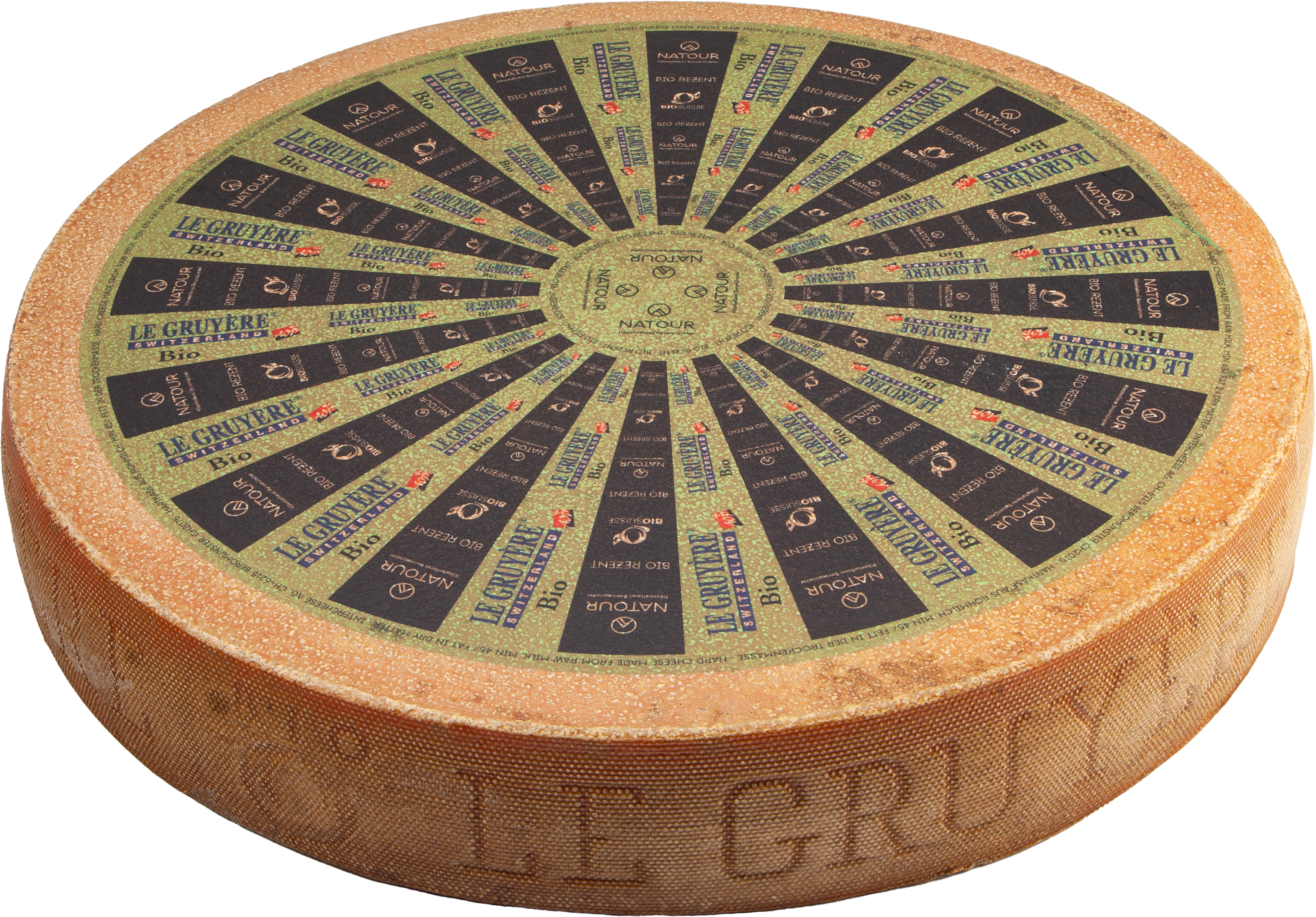 Le Gruyère AOP rezent "Bio VK", Laib ca. 31kg (Export)