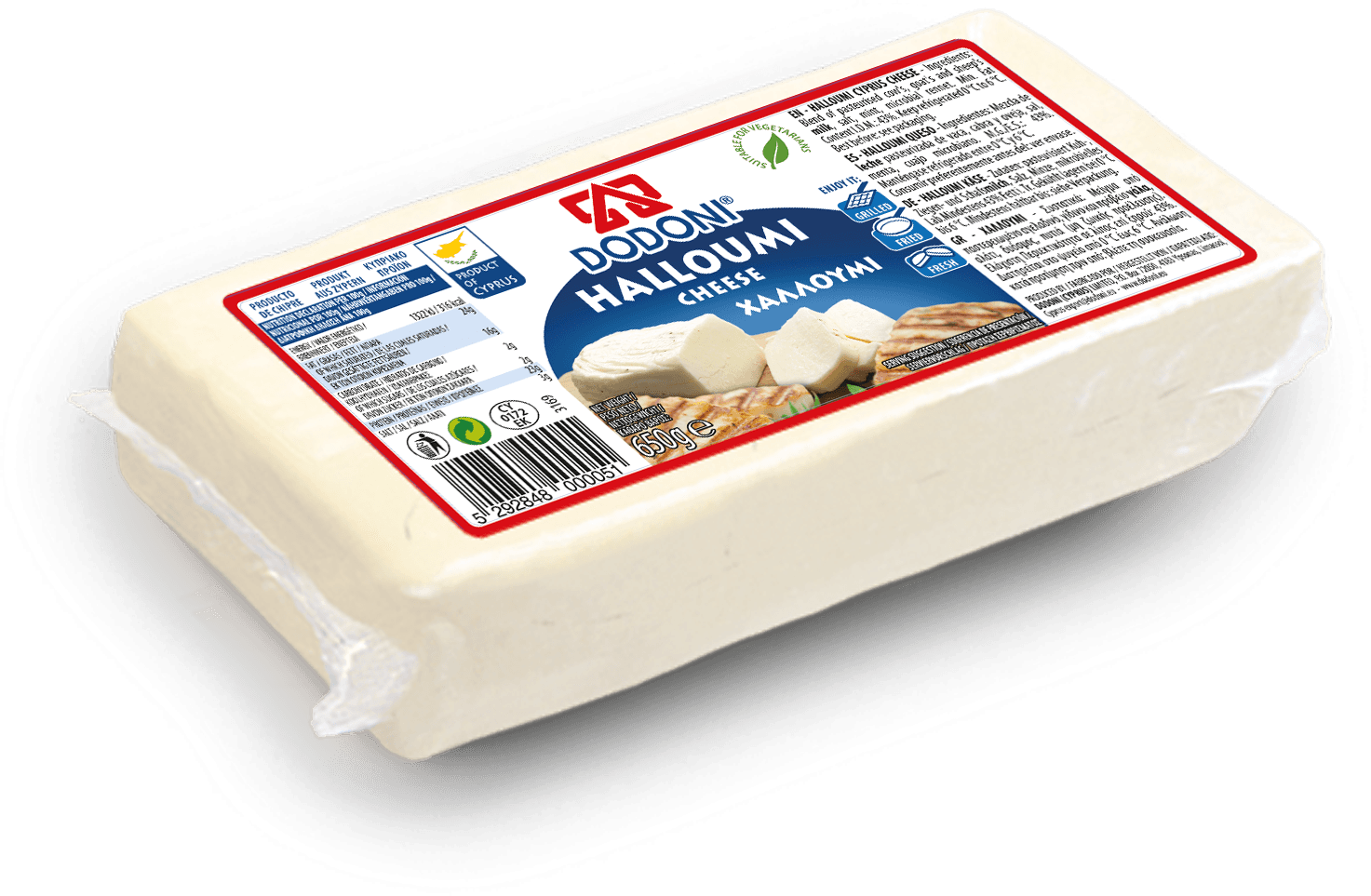 Produktbild von Dodoni Halloumi 650g
