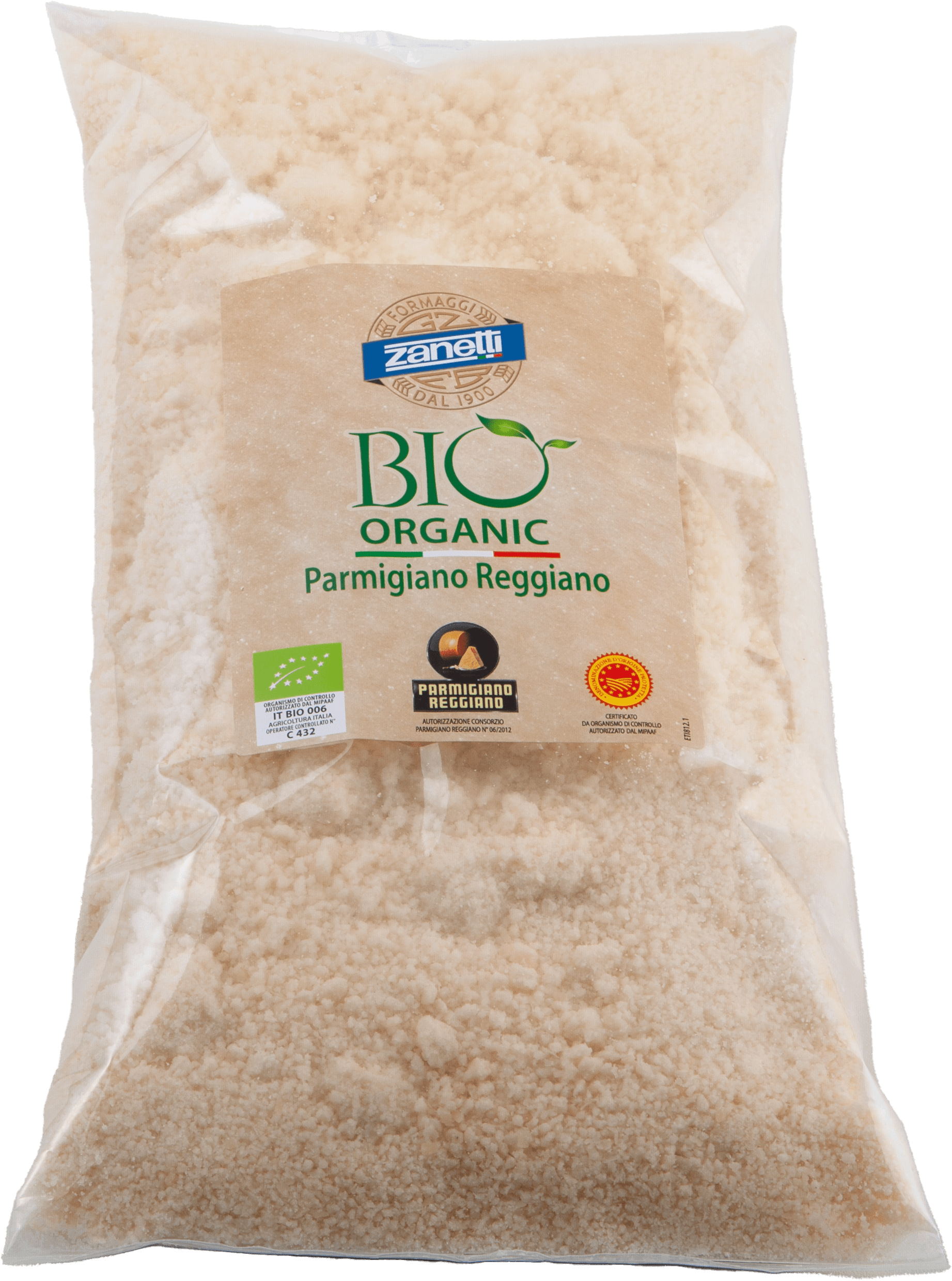 Produktbild von Parmigiano Reggiano "Bio" gerieben
