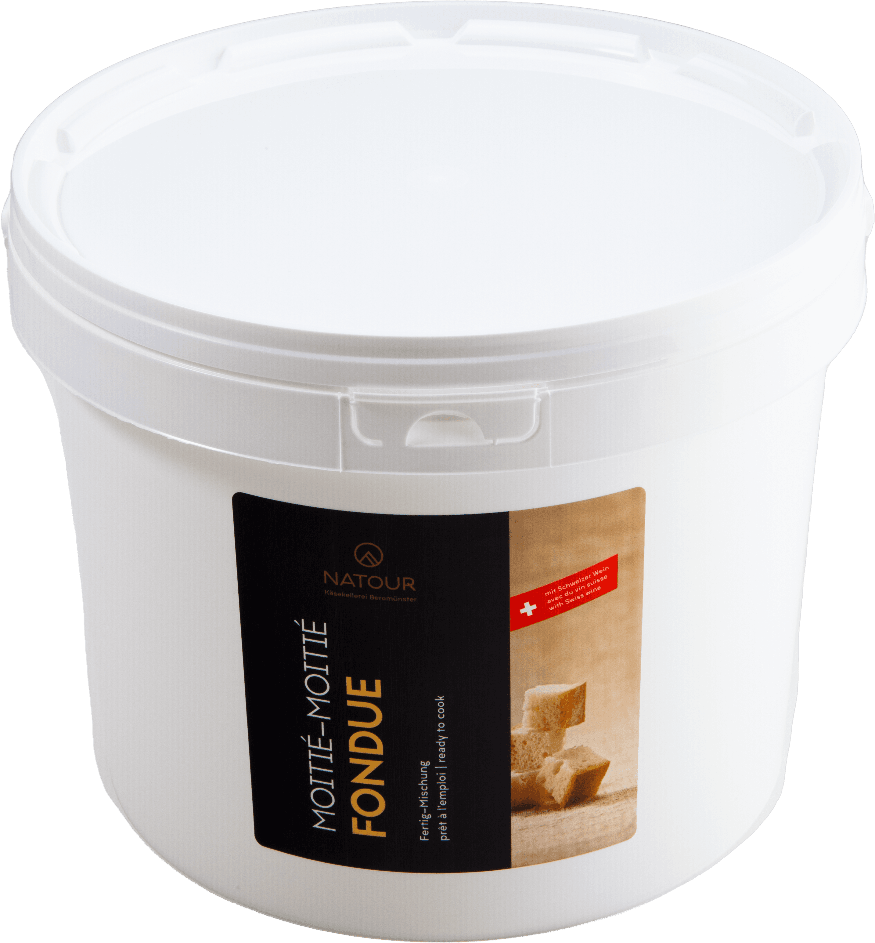 Produktbild von *Fondue Moitié-Moitié fixfertig