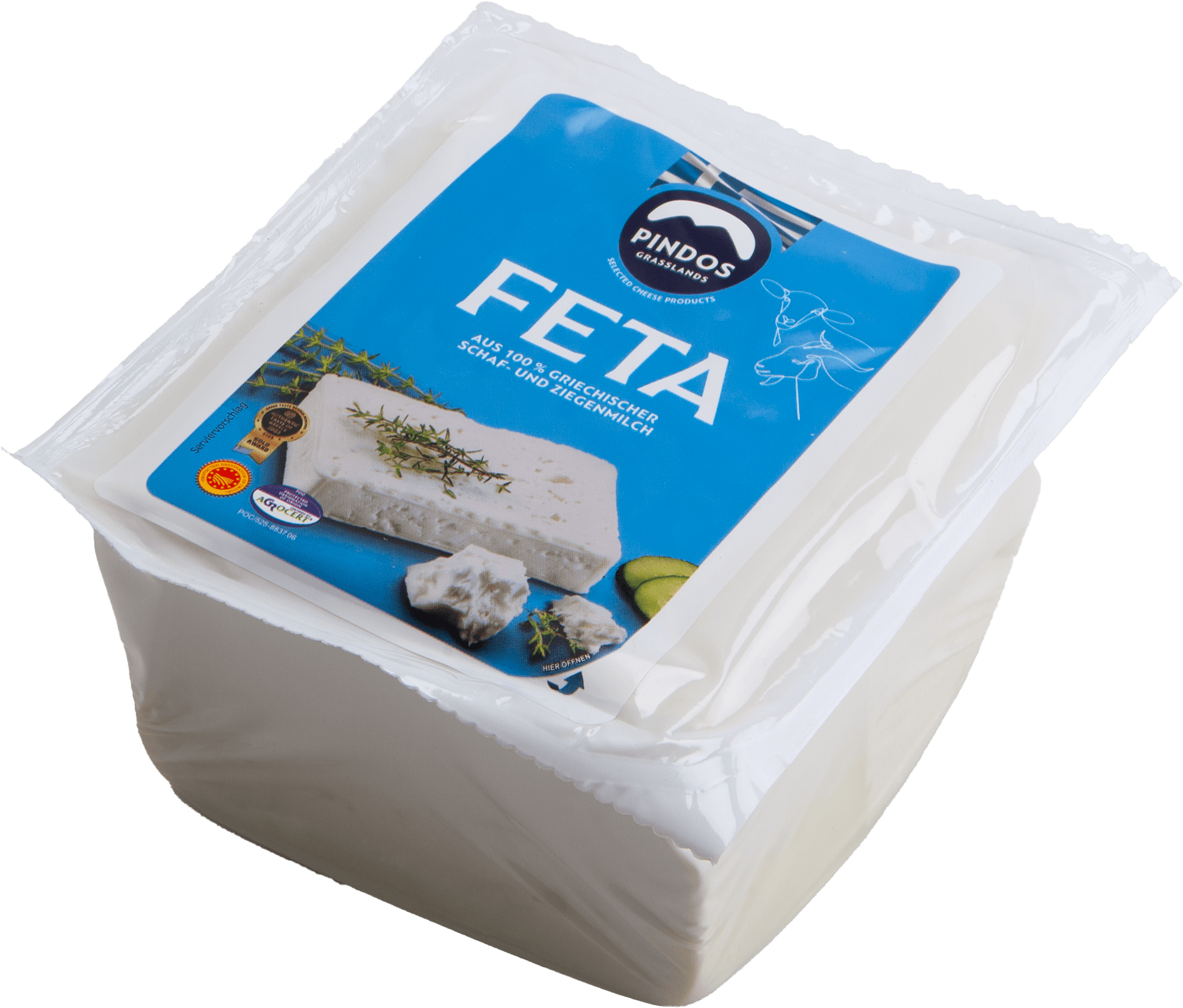Pindos Feta griechisch, Block 800g