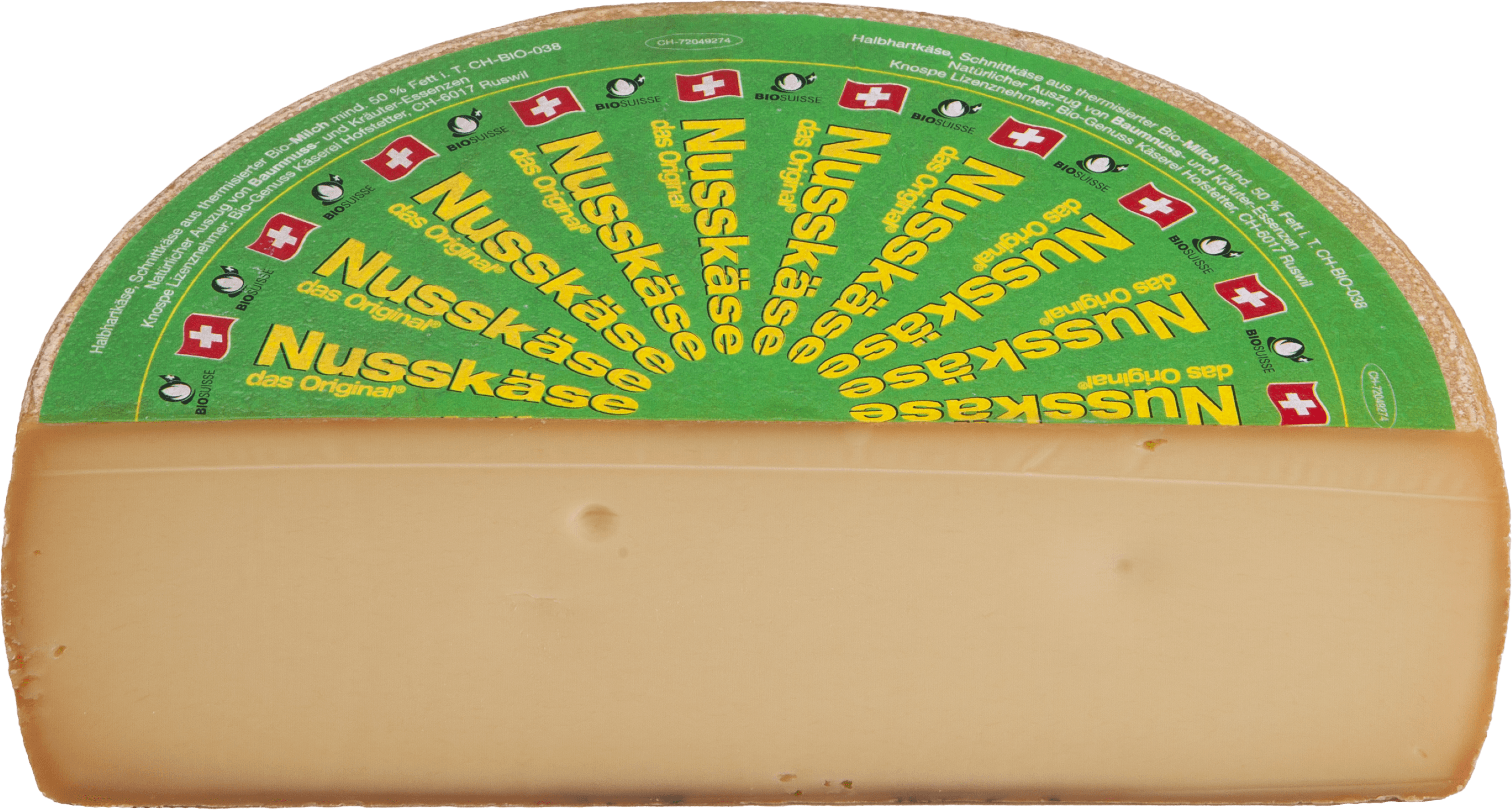 Produktbild von Bio Luzerner Nusskäse