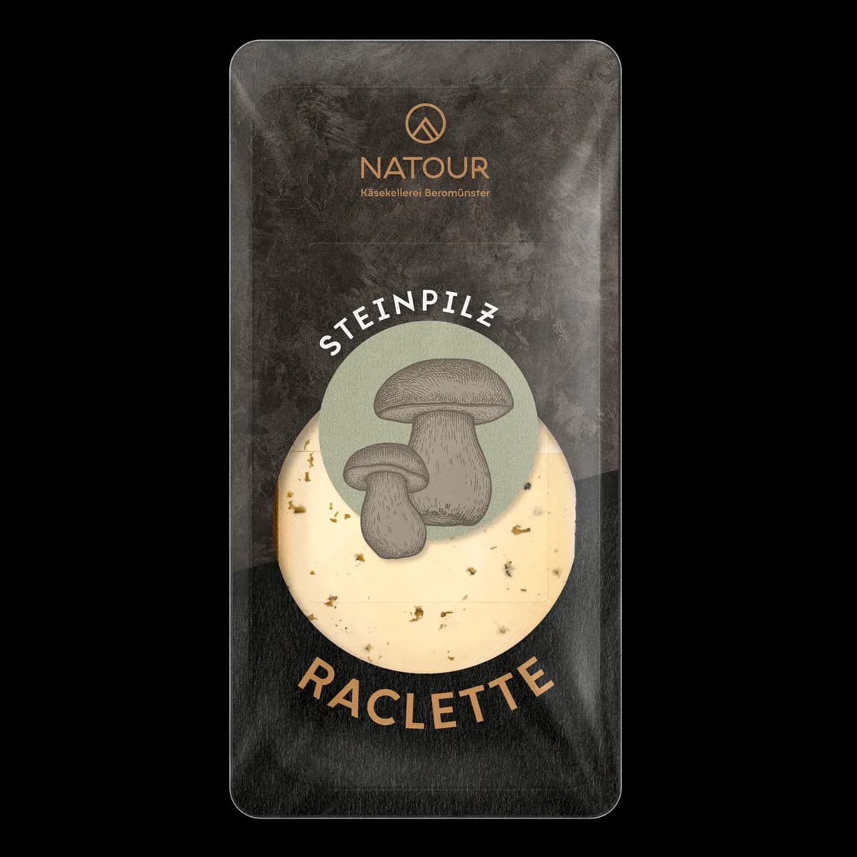 NATOUR Raclette Steinpilz Scheiben, Schale 200g