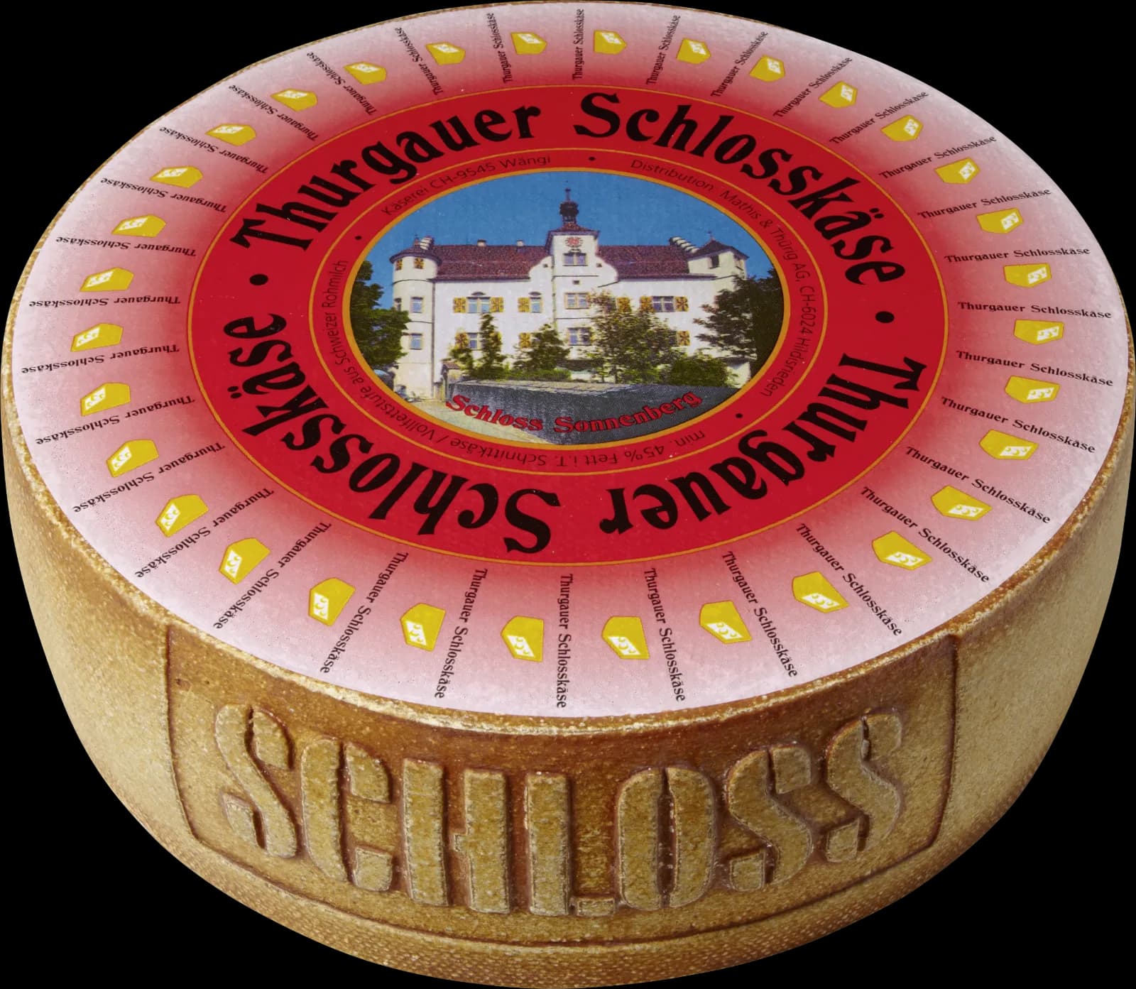 Thurgauer Schlosskäse, Laib ca. 6kg (Export)