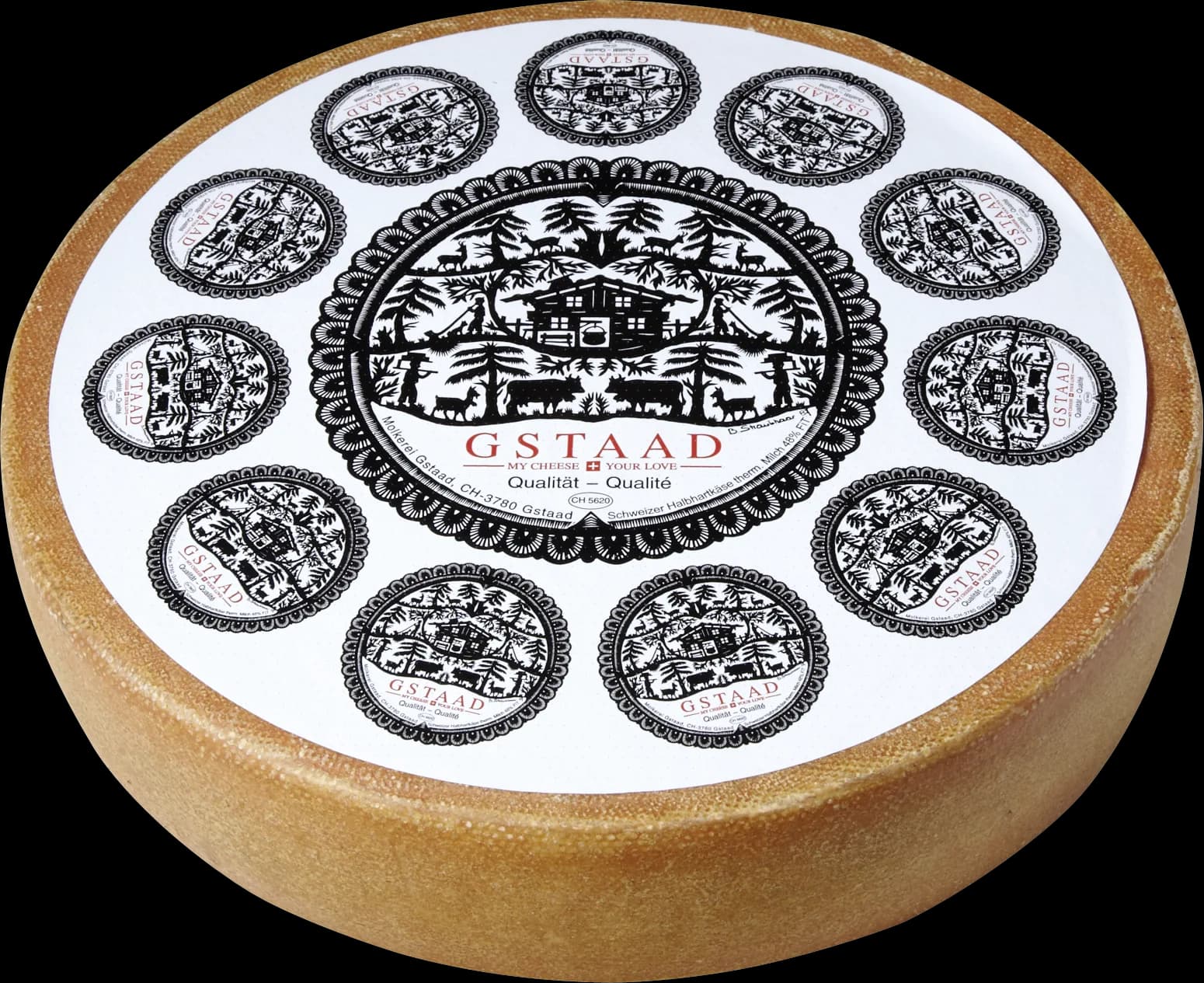Gstaader Bergkäse, Laib ca. 6.2kg (Export)